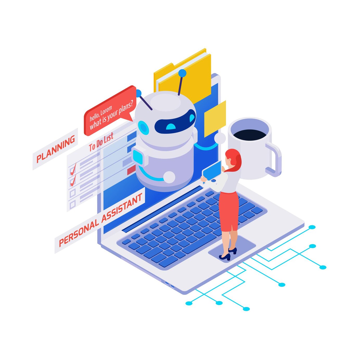 isometric-icon-with-woman-using-personal-assistant-planner-application-laptop-3d_1284-63047 (1)